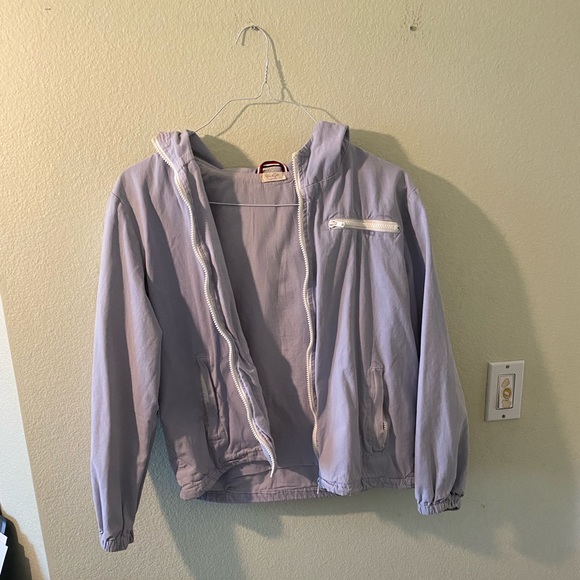 Brandy Melville Jackets & Blazers - Brandy Melville Krissy Hooded Jacket